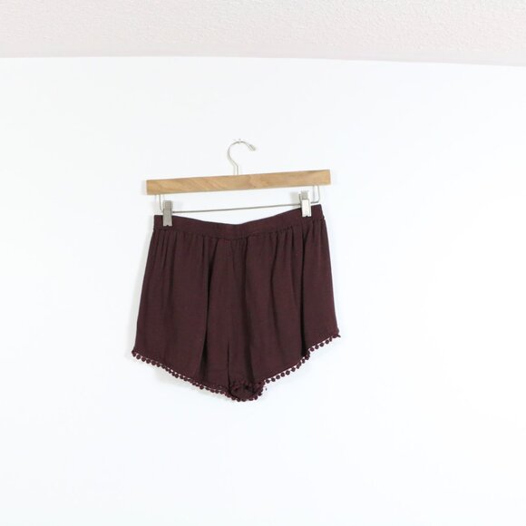 *Harlow Maroon Shorts - Picture 6 of 6